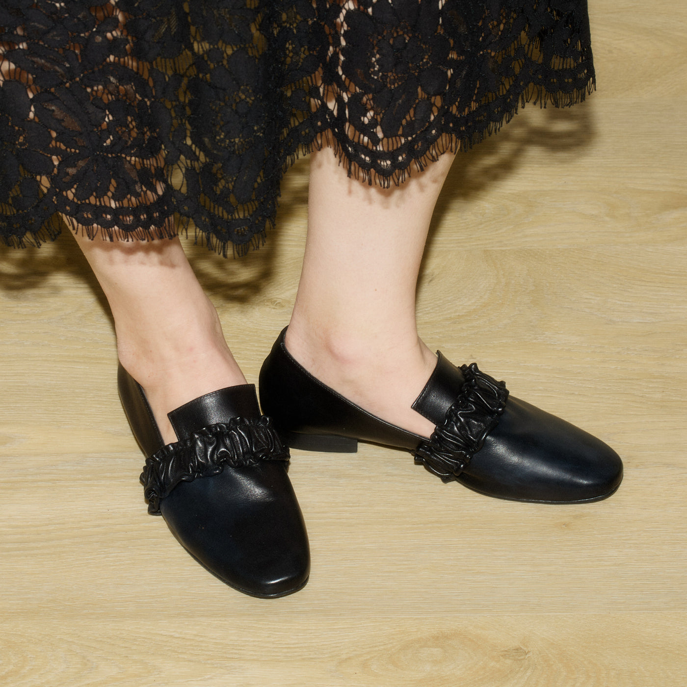 Victoria loafer all black
