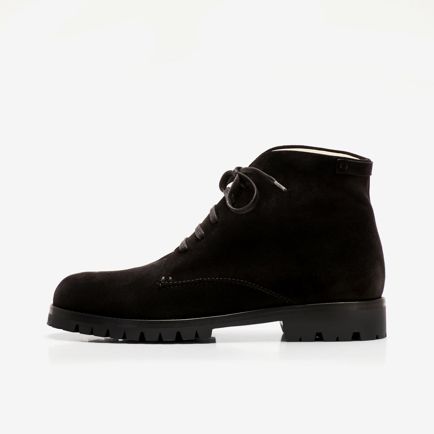 Men Ola Vibram Boot Suede Black